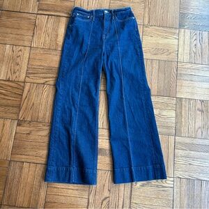 J.Crew High Waisted Wide Leg Denim Pant Size 29
